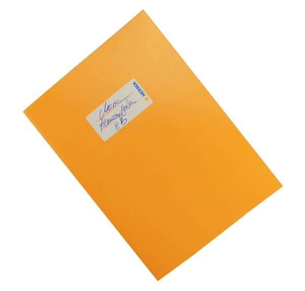 HERMA 19761 magasin & bogomslag 1 stk Orange