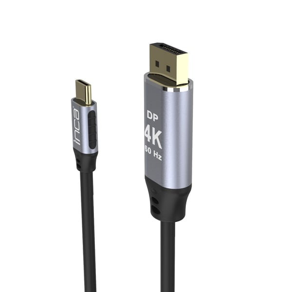 Pikkukuva 9 / 9: Inca ITCD-02TX HDMI-kaapeli 2 m HDMI-tyyppi A (vakio) USB Type-C Musta