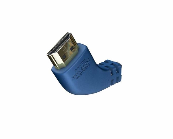Miniatyrbillede 3 af 5: Inakustik 0042502 HDMI-kabel 2 m HDMI Type A (Standard) Blå, Sølv