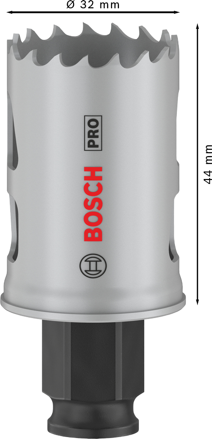 Miniatyrbild 8 av 10: Bosch PRO Multi Material PC Plus hålborr Borr 1 styck