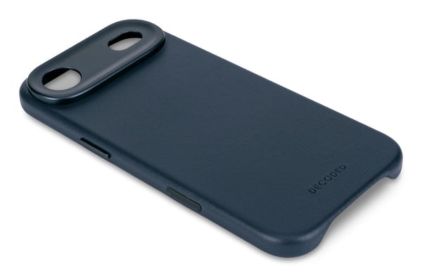 Miniatyrbillede 6 af 9: Decoded læderbagcover - beskyttende læderetui til iPhone 17 Air kompatibel med MagSafe (navy shadow)