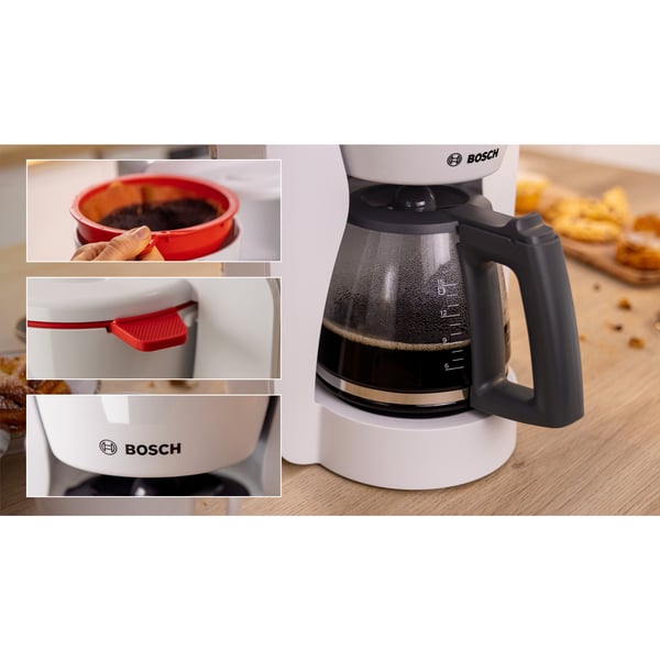 Bosch TKA2M111 kaffemaskine Vejledning Filter kaffemaskine 1,25 L