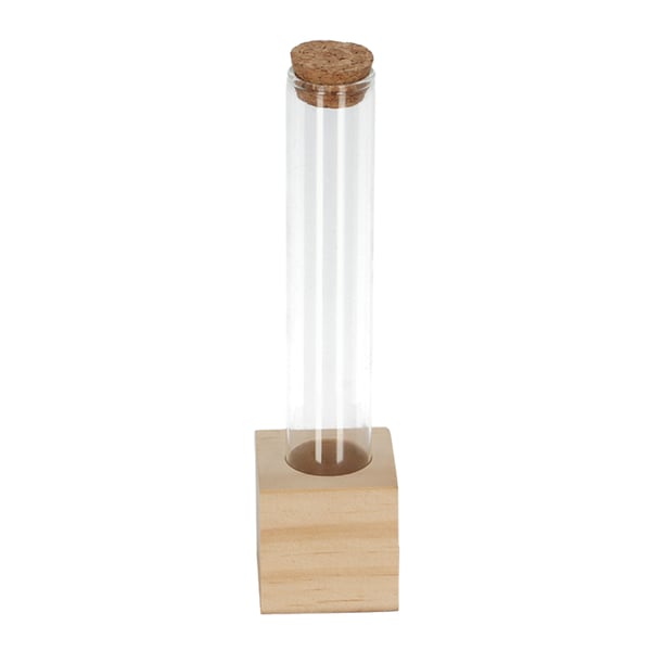 Miniatyrbillede 10 af 11: Esschert Design FH020 dekorativ flaske & krukke Transparent, Træ Glas 0,05 L 24 stk