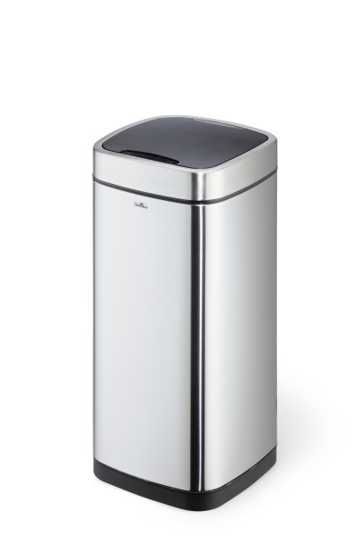 Durable NO TOUCH 35L Rektangulär Rostfritt stål Svart, Silver