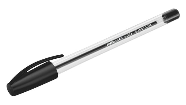 Miniatyrbild 1 av 4: Pelikan 601450 kulspetspennor Svart Fastklämbar, indragbar kulspetspenna 50 styck