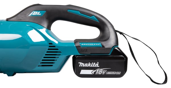 Miniatyrbillede 9 af 9: Makita DCL284FZ stav støvsuger & elektrisk kost 2-i-1 stangstøvsuger Batteri Dry Stof Poseløs Sort, Turkis