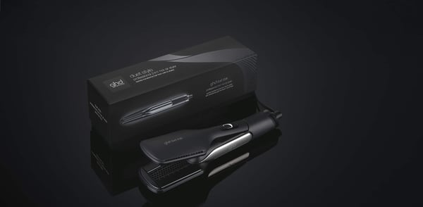 GHD Duet Style Suoristusrauta Höyry Musta