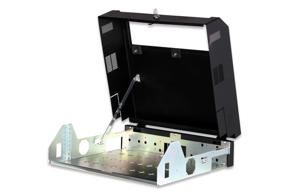 Digitus DN-19 04U-PB-B rack 3U Väggmonterad rack Svart