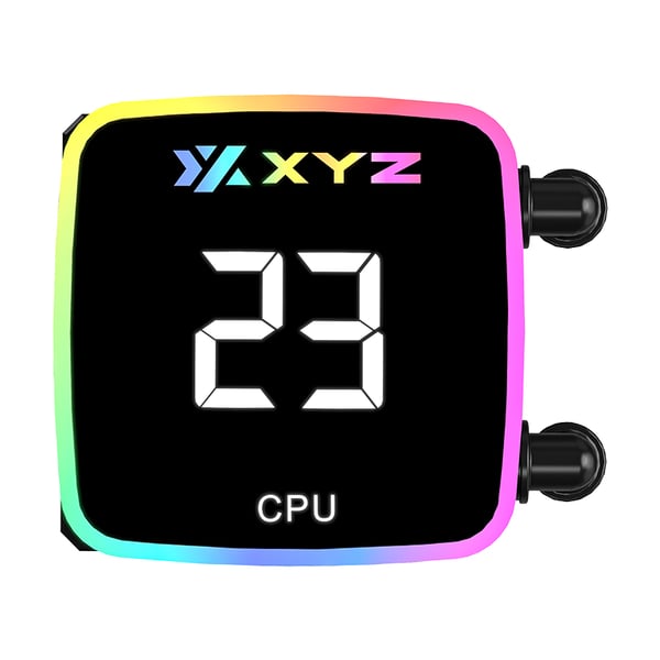 Miniatyrbillede 6 af 7: XYZ X-WC-AQUA-240B Computerkølesystem Computerkabinet Alt-i-en væskekøler