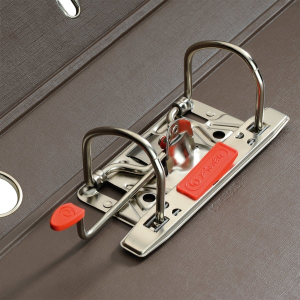 Miniatyrbillede 4 af 4: Herlitz maX.file ringbind A4 Brun