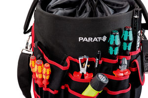 Parat 5990831991 Verktygslåda Tyg Svart, Röd