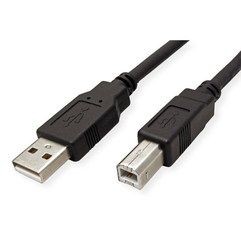 Secomp 11.44.8818 USB-kabel USB 2.0 1,8 m USB A USB B 0,48 Gbit/sek. Sort