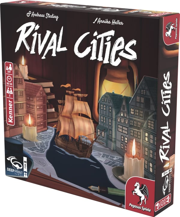 Pikkukuva 5 / 6: Pegasus Rival Cities 40 min Korttipeli