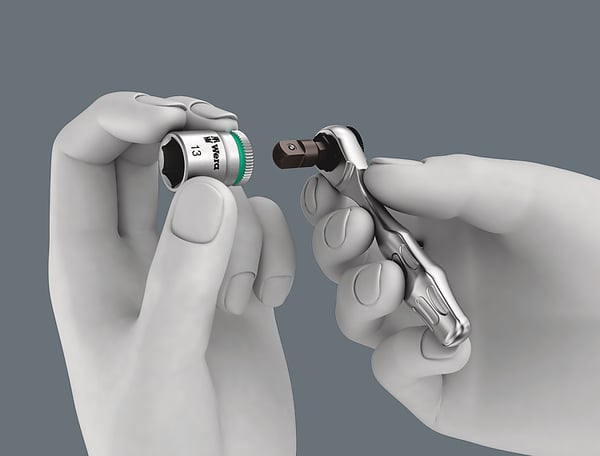 Wera 8001 A Zyklop Mini 1 Bit Topnøgle 1 stk