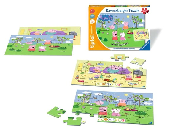 tiptoi Peppa Pig Pussel 24 styck Tecknade serier