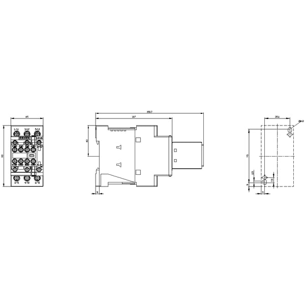 Siemens 3RT2026-1BB44-3MA0 elektrisk kontaktor
