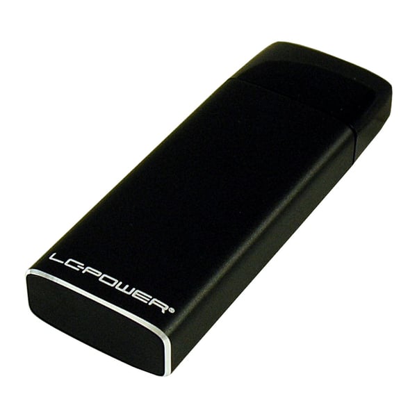 LC-Power LC-M2-C-42MM Hölje för lagringsenheter SSD-inkapsling Svart M.2