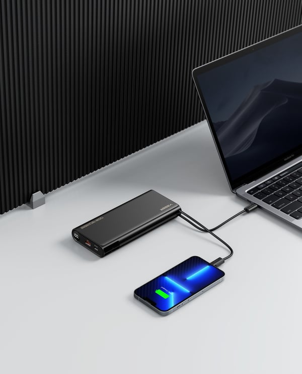 VEGER TC130 basstationer Litium-Ion (Li-Ion) 25000 mAh Svart