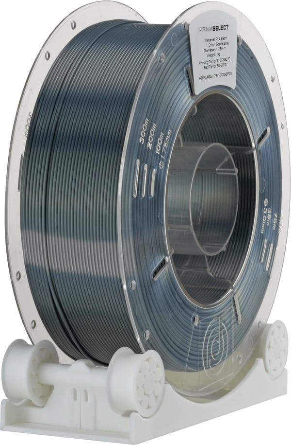 3D Prima PS-PLASA-175-1000-SPGY Material för 3D-utskrifter Polylaktidsyra (PLA) Grå 1 kg