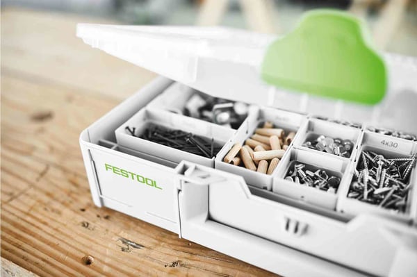 Miniatyrbillede 5 af 7: Festool 204854 værktøjskasse og kasse Værktøjskassesæt Plast Hvid