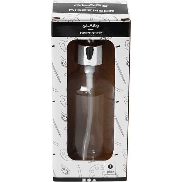 Miniatyrbillede 5 af 5: Creativ Company 558630 sæbebeholder 0,23 L Transparent