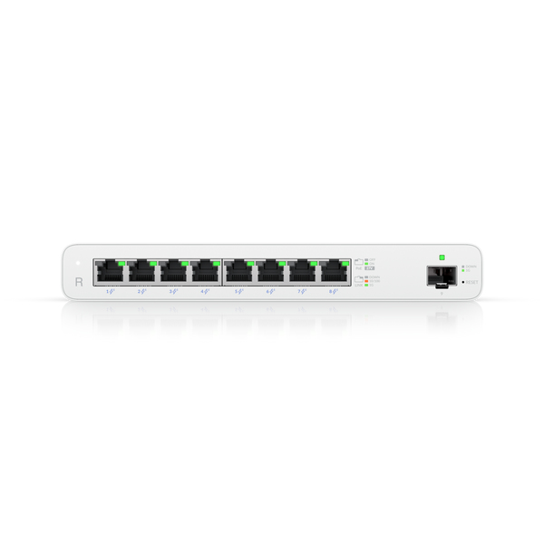 Ubiquiti UISP Router kabelansluten router Gigabit Ethernet Vit