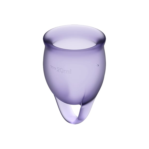 Satisfyer Feel Confident Menstruationskop 2 stk