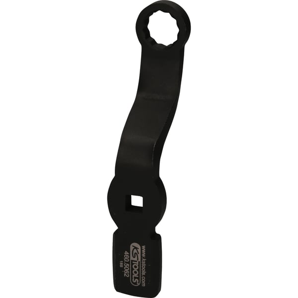 Miniatyrbillede 2 af 2: KS Tools 1/2\" Schlag-Zwoelfkant-Schlüssel mit 2 Schlagflächen 24mm 460.5062 1 stk