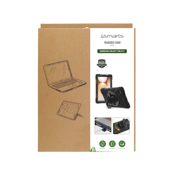 4smarts 541749 iPad-fodral 22,1 cm (8.7") Mobilskal Svart