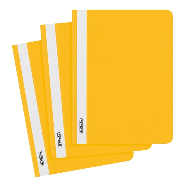 Herlitz 11426707 omslag til rapport Polypropylen (PP) Gul Herlitz 11426707 omslag til rapport Polypropylen (PP) Gul