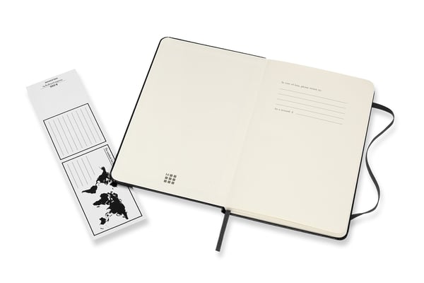 Moleskine Classic blok og notesblok 208 ark Sort