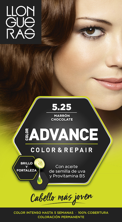 Llongueras Color Advance hårfärg Brun