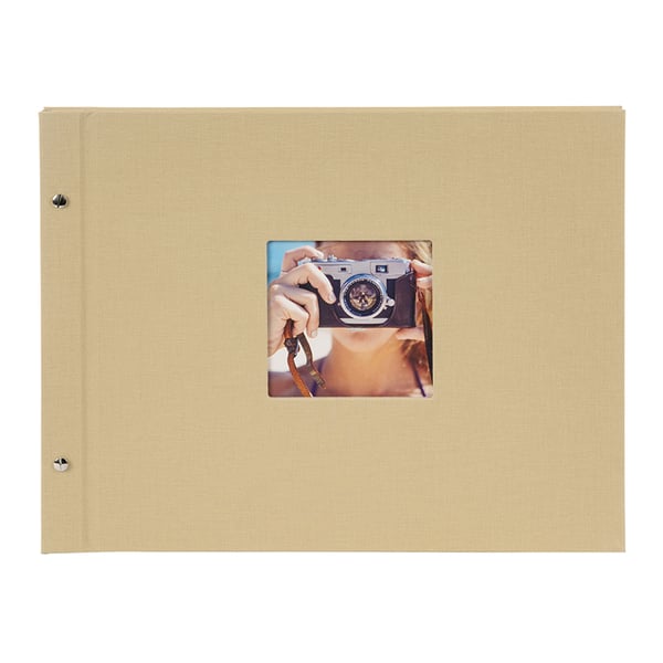 Goldbuch 28606 valokuvakansio Beige 40 arkkia 10x15 Täydellinen sidonta