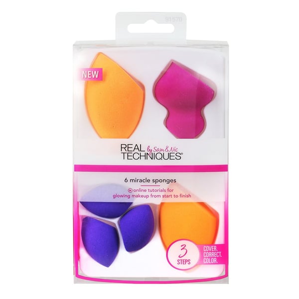 Pikkukuva 3 / 4: Real Techniques 6 Miracle Sponges