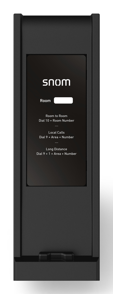 Miniatyrbild 6 av 8: Snom HD300A IP-telefoner Svart