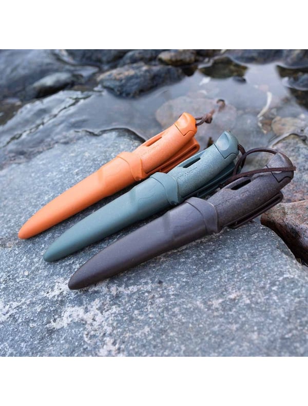 Miniatyrbillede 4 af 6: Light My Fire Swedish FireKnife Gnist nødsituation optændningsmaterialet Orange