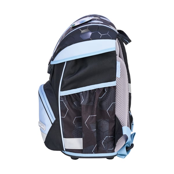Herlitz UltraLight XL Plus Cyber Soccer koululaukkusetti Poika Polyesteri Sininen, tummansininen