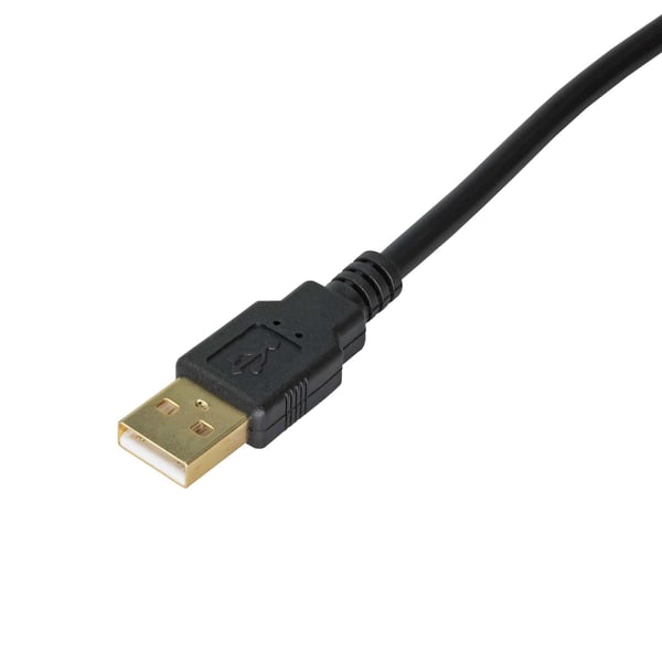 Akyga AK-USB-23 USB-kabel USB 2.0 0,15 m USB A Sort