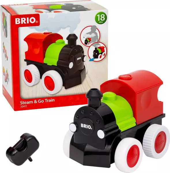 Miniatyrbillede 5 af 10: BRIO Steam & Go Train