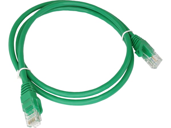 Miniatyrbillede 1 af 2: A-LAN KKU6AZIE3.0 netværkskabel Grøn 3 m Cat6a U/UTP (UTP)