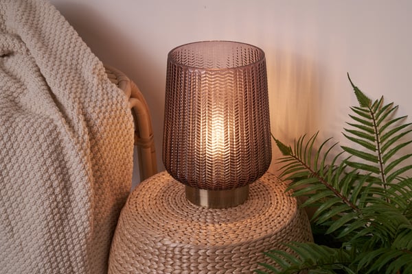 Miniatyrbillede 8 af 10: Pauleen Fabcy Glamour bordlampe E27 Messing, Brun