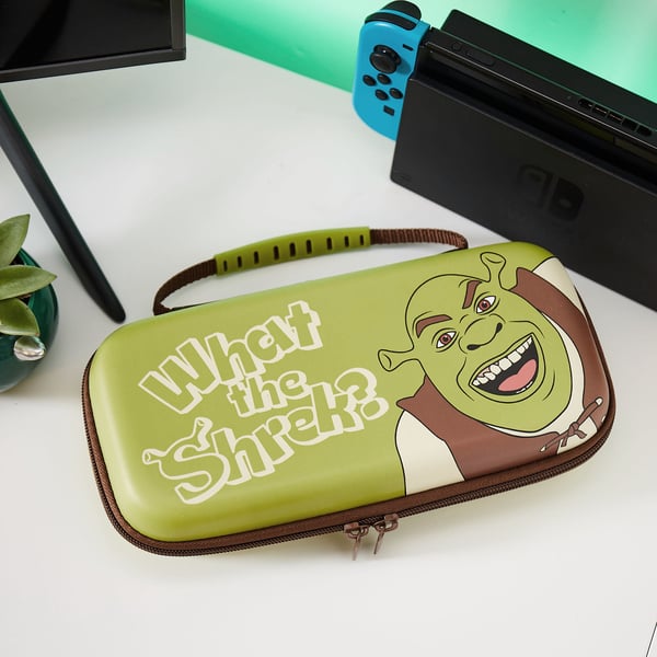 Numskull Games NS4289 transportabel spillekonsol etui Lommeetui Nintendo Brun, Grøn