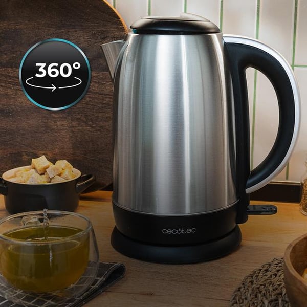 Miniatyrbillede 7 af 8: Cecotec Thermosense 200 elkedel 1,7 L 2200 W Stål