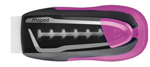 Maped 122010 viskelæder Sort, Grå, Lilla 1 stk
