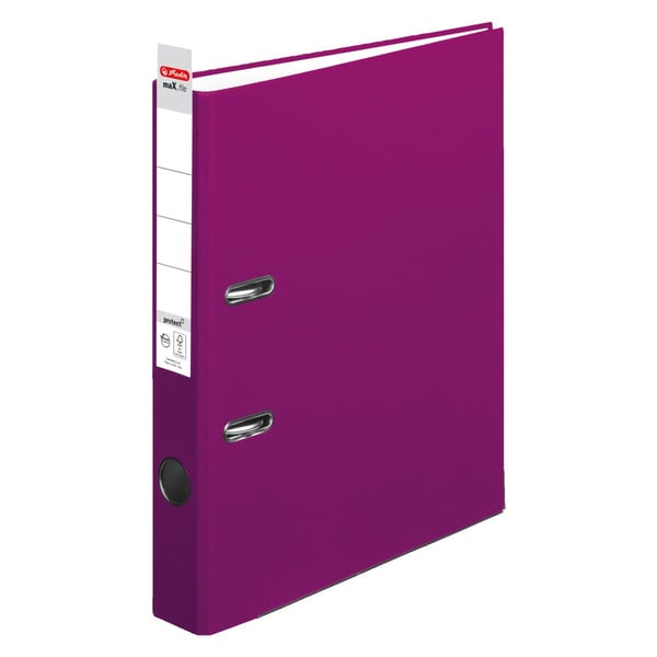 Herlitz maX.file ringbind A4 Lilla