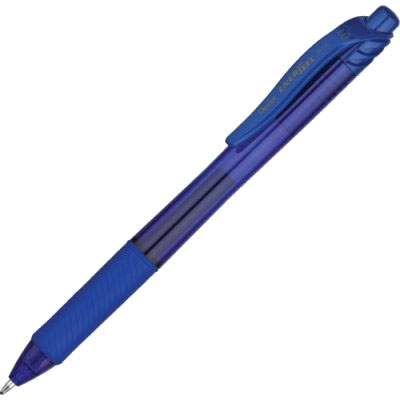 Pentel BL110-C gelpennor Indragbar gelpenna Blå