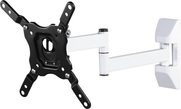 Vivanco VVTVFMO43INCH25KG2 tv-beslag 109,2 cm (43") Sort, Hvid