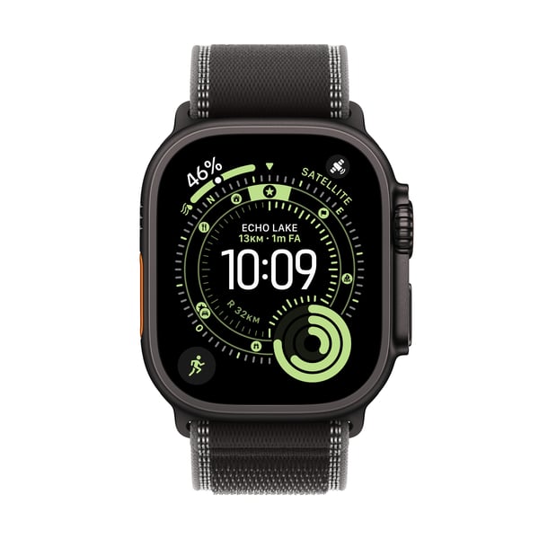 Apple Watch Ultra 3 - 49 mm - Musta titaani