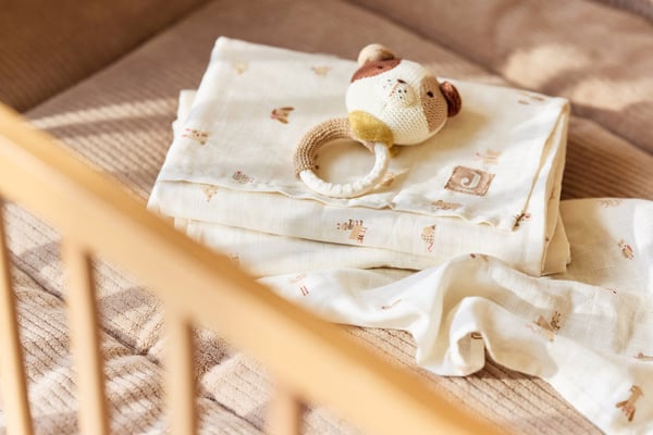 Jollein 535-852-68154 svøb Svøb tæppe Beige