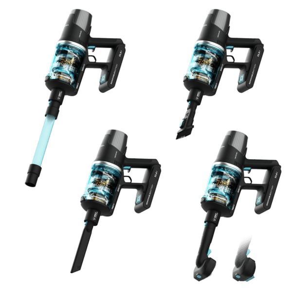 Miniatyrbillede 13 af 14: Cecotec Conga Rockstar RX50 Stående vakuum Batteri Dry Poseløs 780 W Sort, Blå 3 At